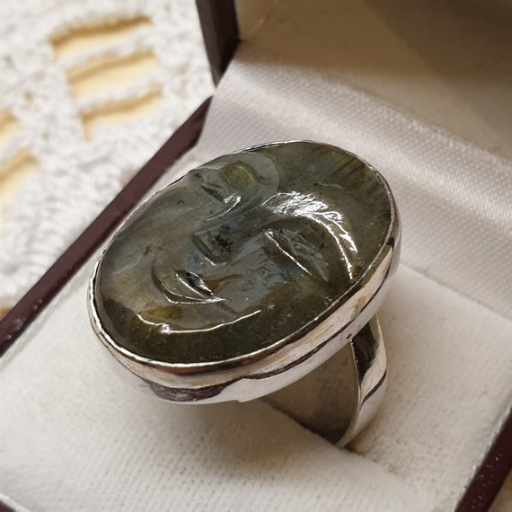 18 mm Eleganter Design Ring Silberring Silber 925… - image 4