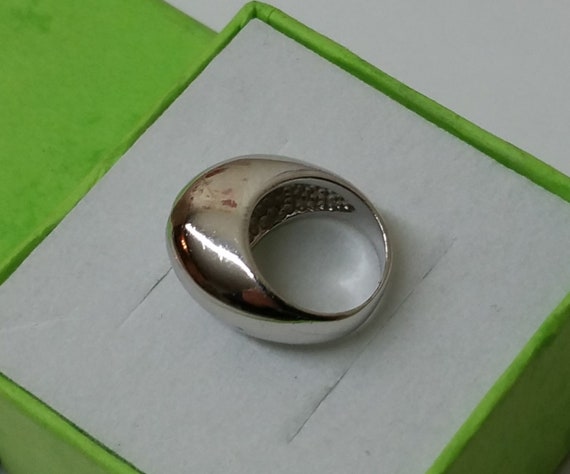 10 mm Schicker Kinder Ring Silberring 925 Silber … - image 1