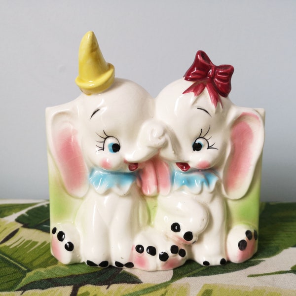 Circus Dumbo Vintage Planter