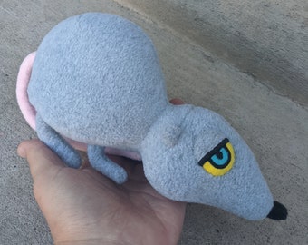 Jerma Rat Plushie - Small Rat - Made on Demand