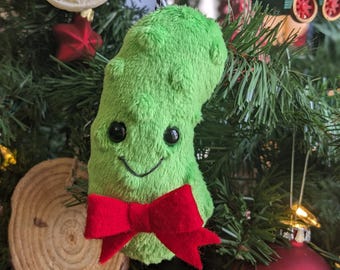 Soft Christmas Pickle - made on demand - Christmas ornament
