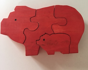 Red Pig Puzzle