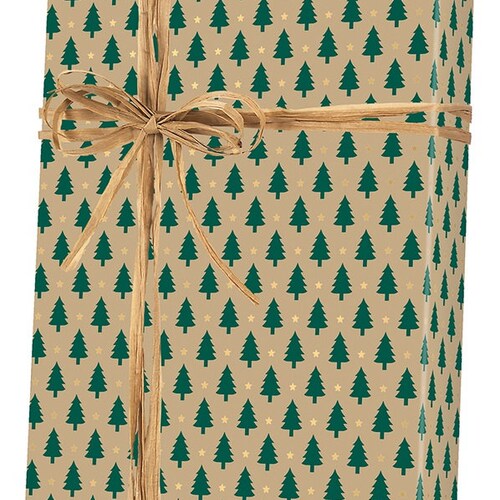 Dark Green Kraft Gift Wrap Christmas Wrapping Paper Kraft Etsy