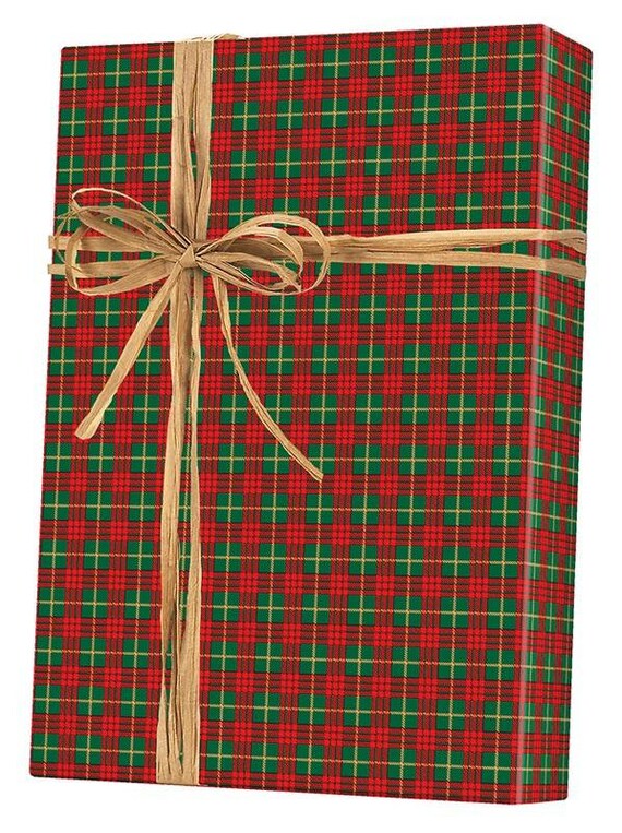 Plaid Wrapping Paper (36 Sq. ft.) | Innisbrook Wraps