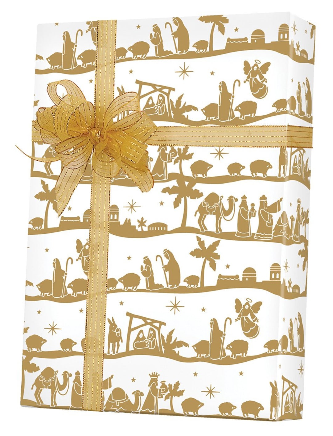 Nativity Gift Wrap Christmas Wrapping Paper Holiday Wrap Traditional