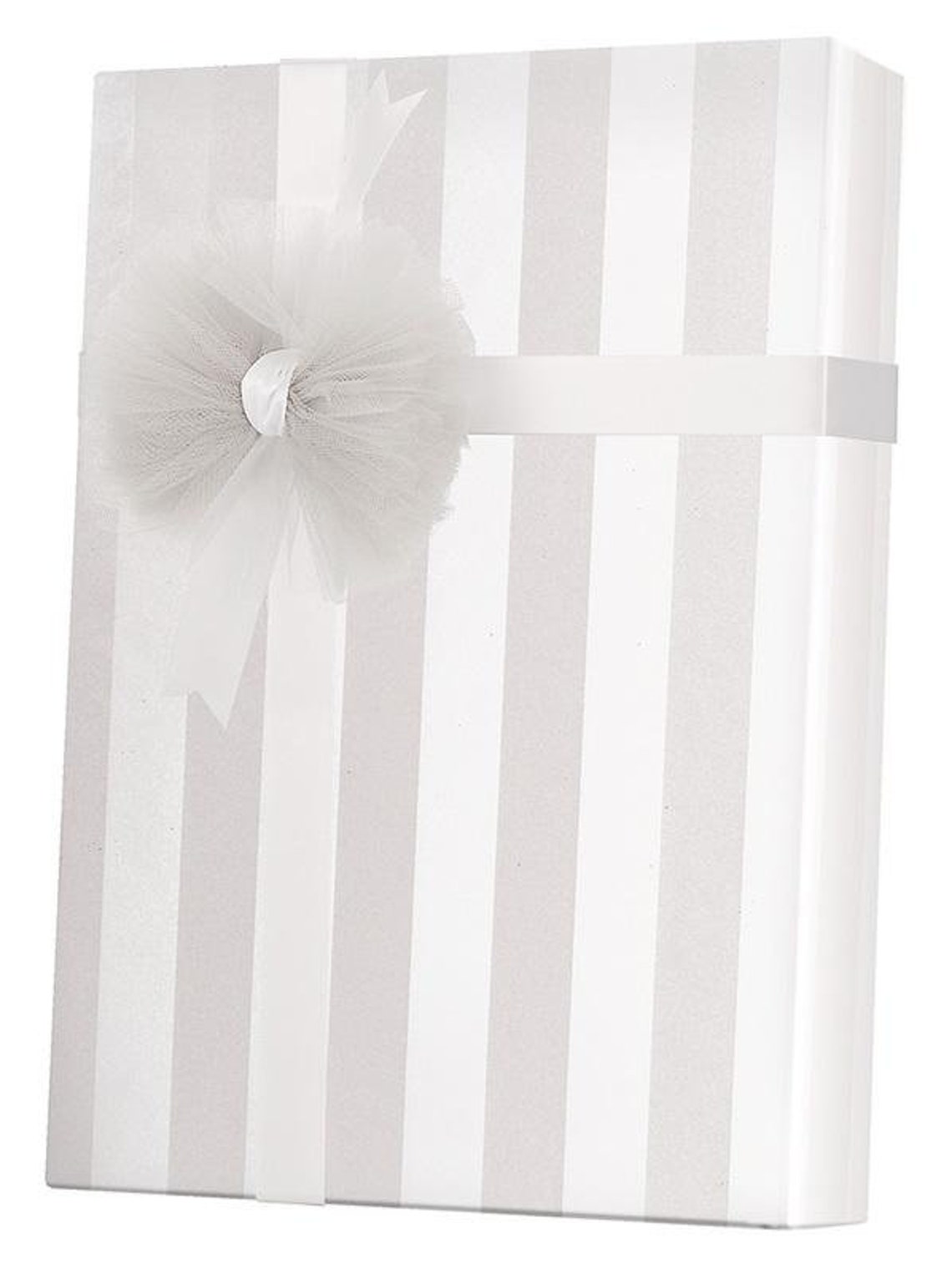 White on White Gift Wrap Wedding Wrapping Paper Bridal Etsy