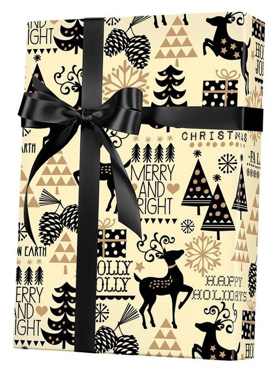 Sleigh Ride Wrapping Paper (36 Sq. ft.) | Innisbrook Wraps