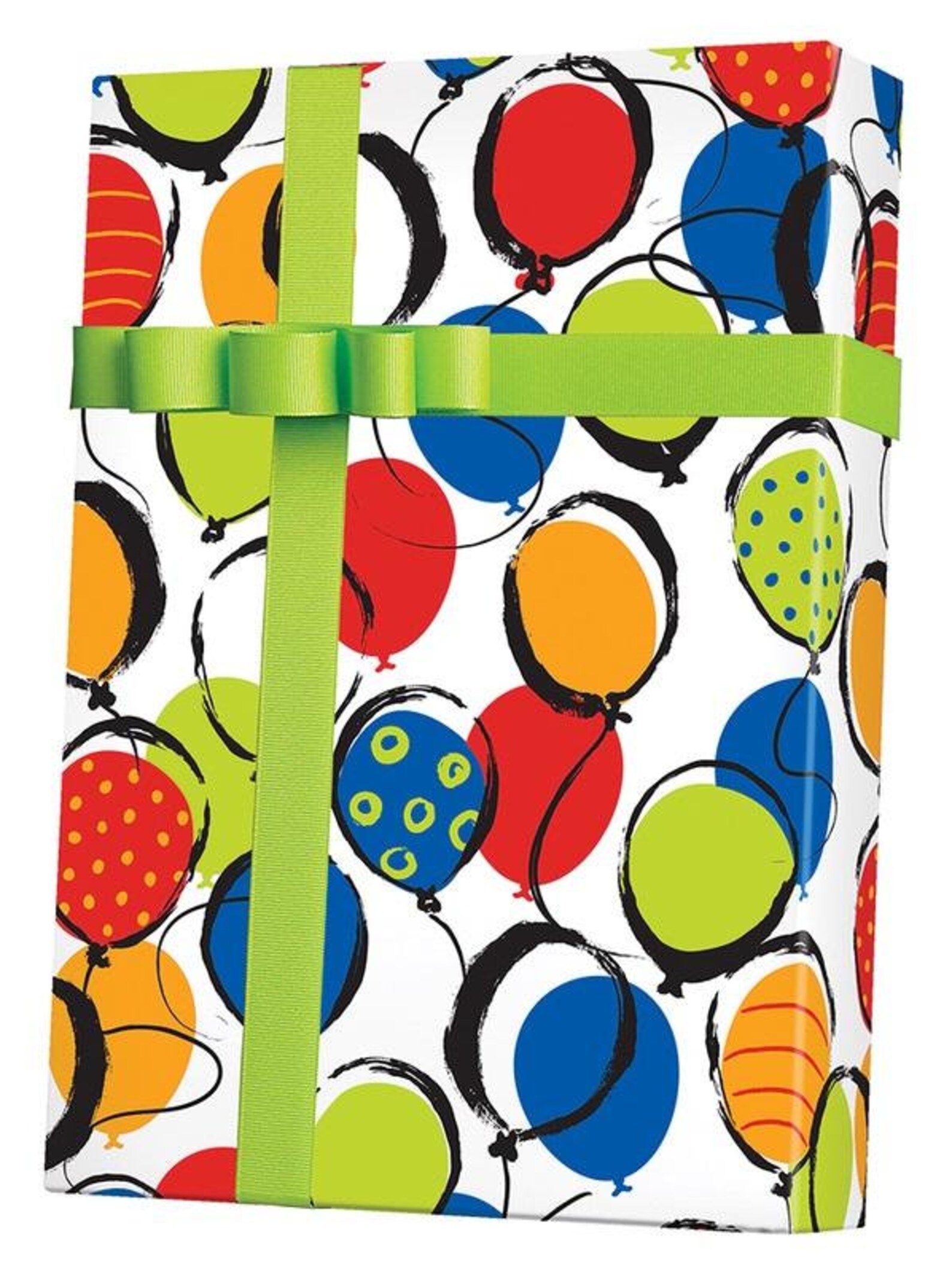Balloon Pop Gift Wrap Birthday Wrapping Paper Everyday Etsy