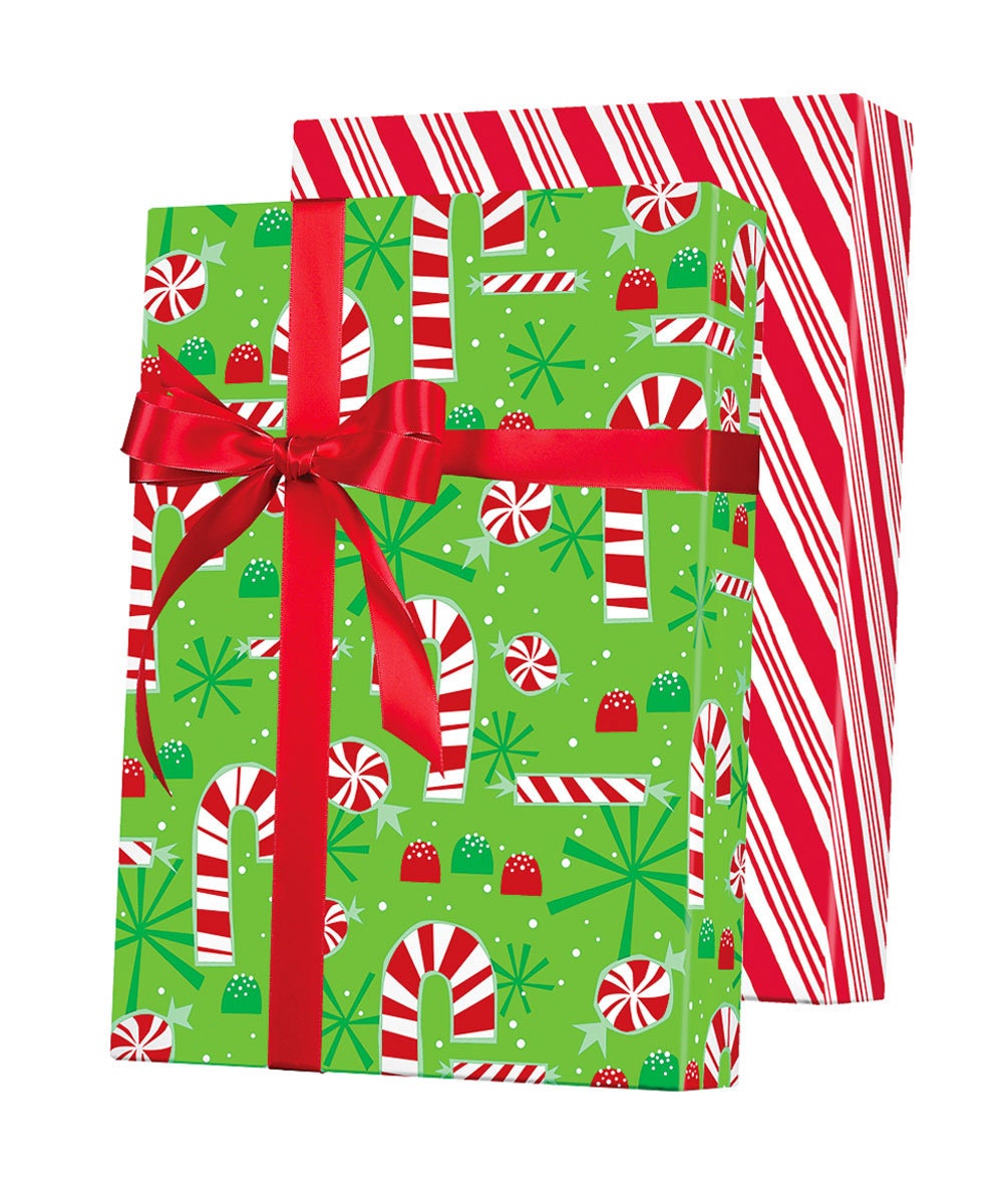 Merry Little Christmas Gift Wrap, 24x417' Counter Roll