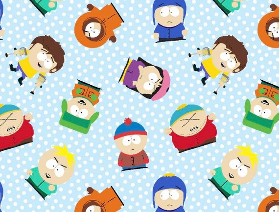 South Park Stickers: Eric, Kenny, Kyle, Stan, Come