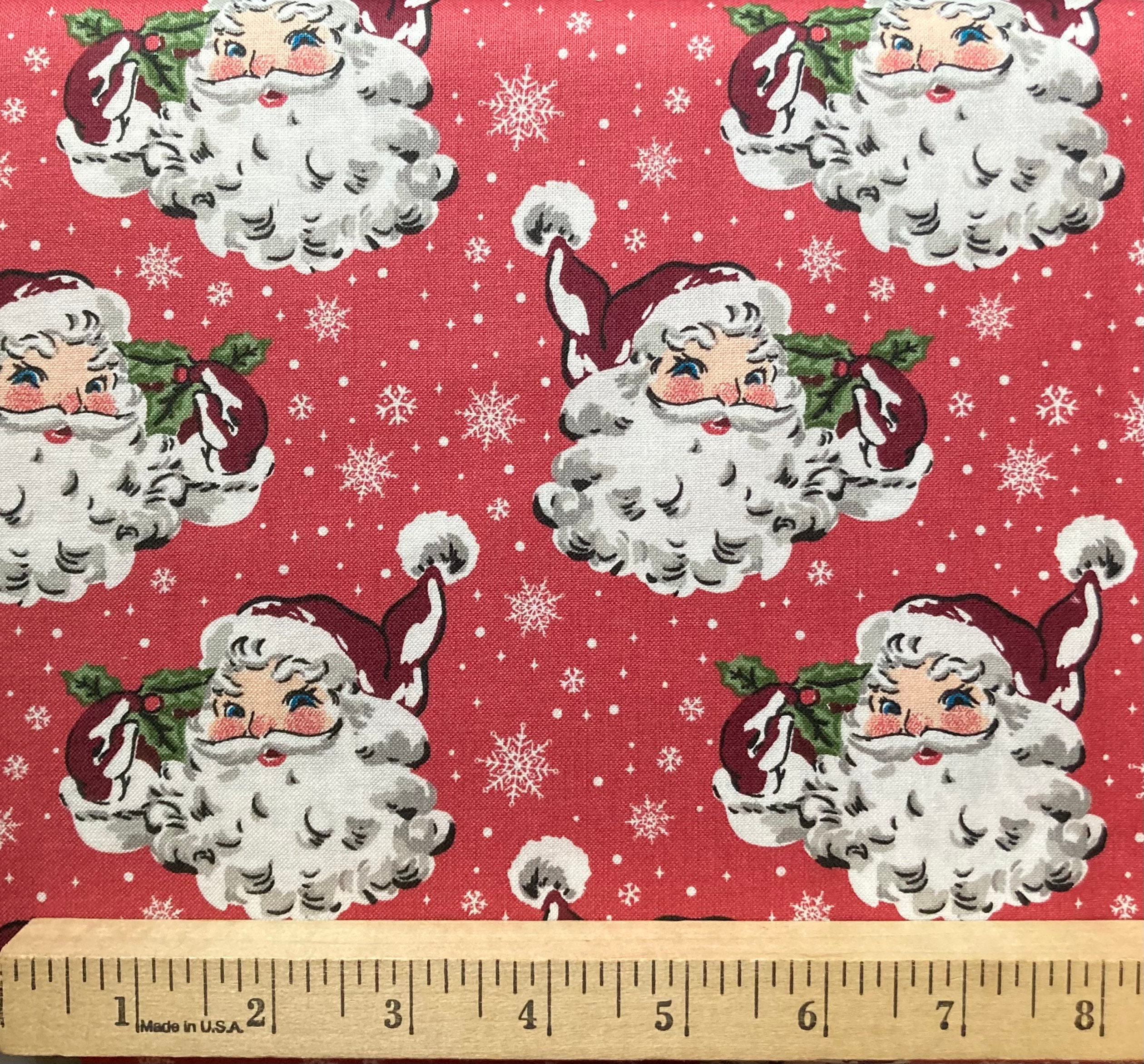 Cool Santa Claus Fabric –