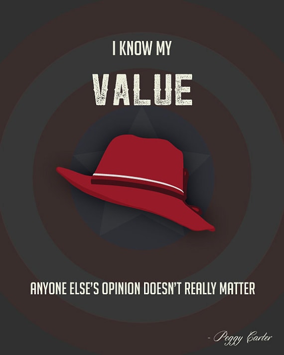 Marvel S Agent Carter I Know My Value Peggy Carter Quote Etsy Marvel S Agent Carter I Know My Value Peggy Carter Quote Etsy