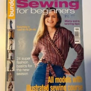 Burda Sewing for Beginners Magazine 2002