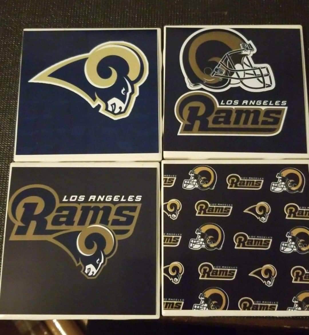 Los Angeles Rams Coasters