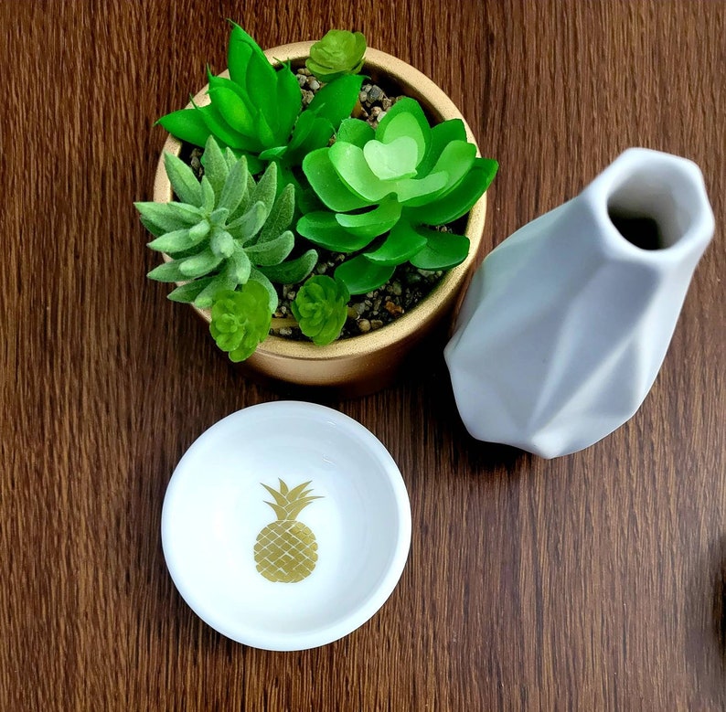Pineapple Jewelry Dish/holder Etsy