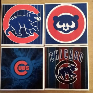 Chicago Cubs Coasters