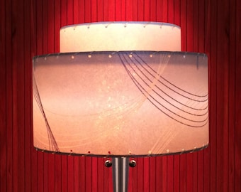 Mid  Century Modern Style Fiberglass Lamp Shade 2T-76.3