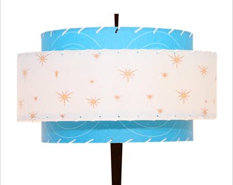 Atomic Lamp Shade / 3 Tier Atomic / Hand Made Retro Style 3T-58.0