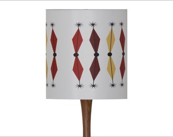 Mid  Century Modern Drum Lamp Shade / Retro Lamp Shade 419.0