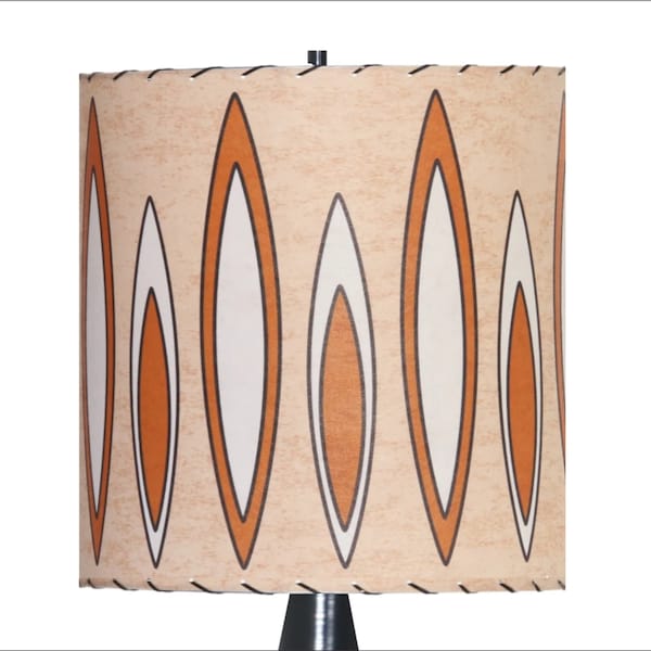 Retro Orange Lampshade / Modern Lamp Shade 2023