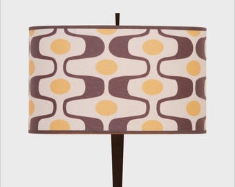 READY TO SHIP Oval Drum Lamp Shade 412