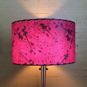 Mid  Century Modern Style Fiberglass Lamp Shade 206.0