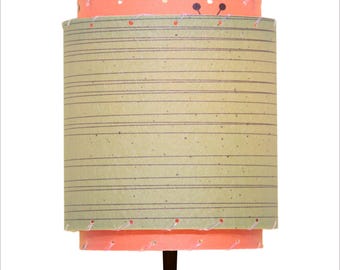 Mid Century Modern Lamp Shade / 3 Tier Fiberglass / Hand Made Atomic Lamp Shade / Custom Vintage Lighting Style 3T-25121