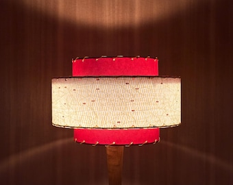 Atomic Lamp Shade / 3 Tier Fiberglass / Hand Made Atomic Lamp Shade 1241