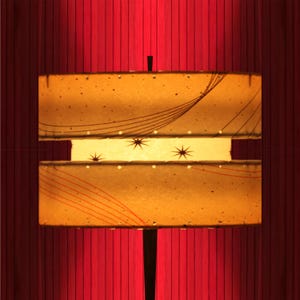 Mid Century Modern Lamp Shade  2598