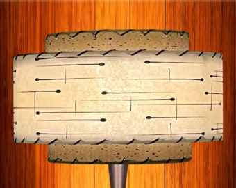 Atomic Lamp Shade / 3 Tier Fiberglass 1245