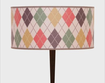 READY TO SHIP Drum Lamp Shade 25112