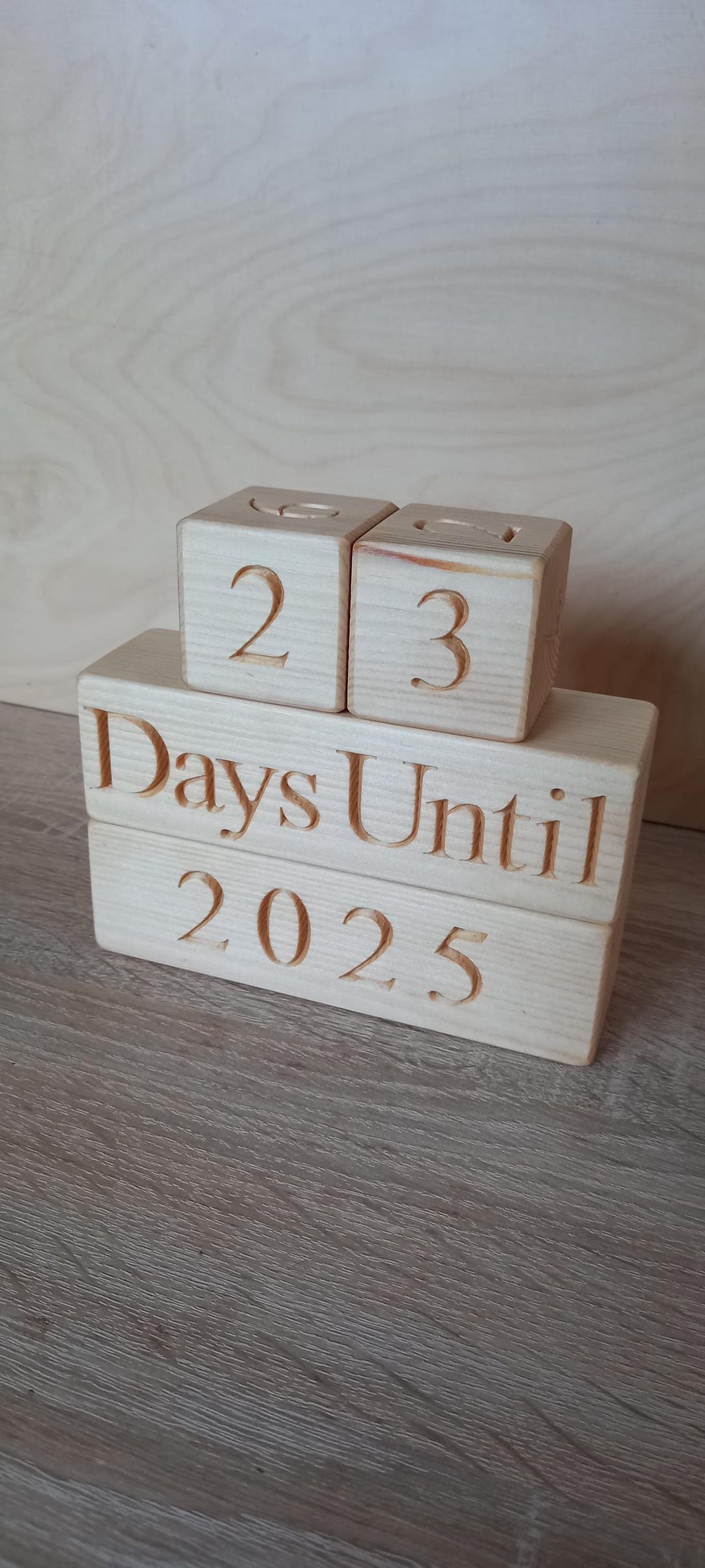 New Year Countdown Blocks, Christmas Countdown Blocks, Advent Calendar ...