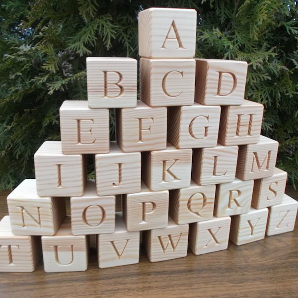 Abc Blocks - Etsy