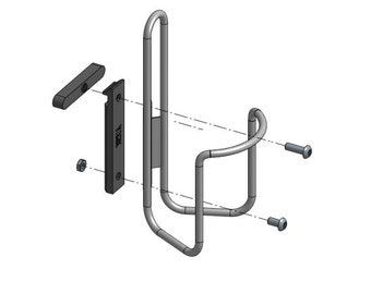 YARK Route Werks Adapter for Water Bottle Cage