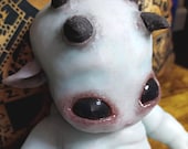 Reborn Demon Baby Cute Soft Alien Platinum Silicone Fantasy Creatures 22 cm 9 inches Devil Alien Et Fx