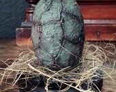 Critter egg 1:1 scale, Easter egg, platinum silicone, 80s monsters, lifesize, 4"