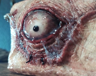 Petaca monstruosa, silicona platino, 4" x 3", textura suave, 4 OZ (112 ml)