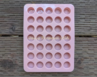 FINAL SALE Mini ronde alfabet hoofdletters en cijfers siliconen mal chocolade snoep ijs zeep maken fondant decoratie poedersuiker kunst
