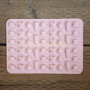 Mini silikonform kanin höra katt morot daisy äpple stjärna nyckelpiga kokong banan bär äpple choklad godis gelatin is tvål hemgjort hantverk Snail Butterfly