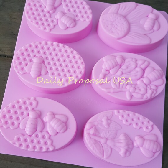 Wholesale Honeycomb Mold Silicone Cake Mould Chocolate Soap Jelly