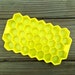 Honeycomb Hexagon Ice Cube Silicone Mold with Lid Options Chocolate Pastry Decoration Ice Candy Butter Jelly Soap Making Homemade Mould Tray 