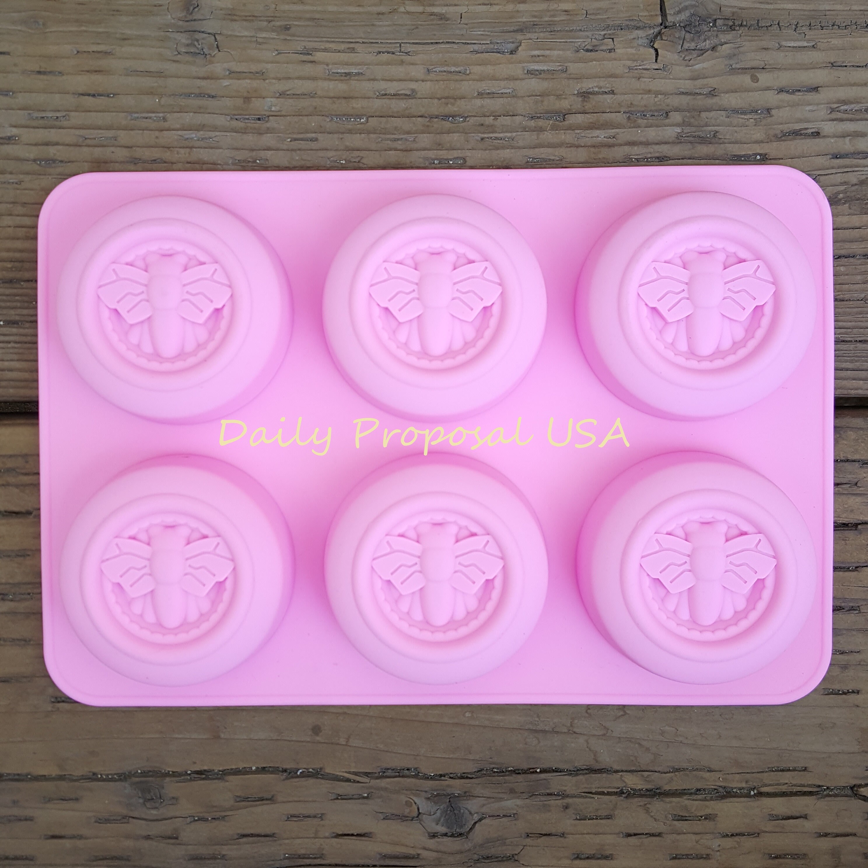 Buy KARIMOTECH Round Guest Basic Soap Lotion Bar Silicone Mold