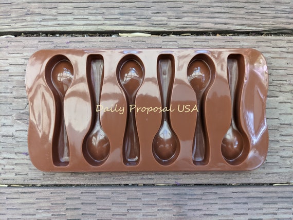Spoon Chocolate Mold Food Grade Silicone Molds for Baking