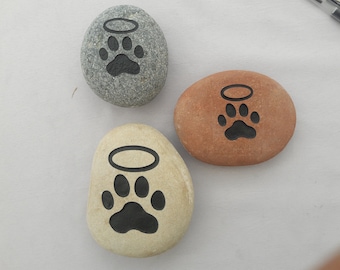 Grabado personalizado conmemorativo para mascotas: arenado, adorno de jardín, obsequio, fallecimiento