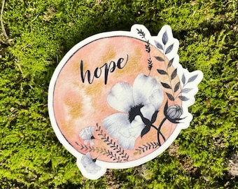 Project Hope Sticker Hope Watercolor Sticker - Etsy