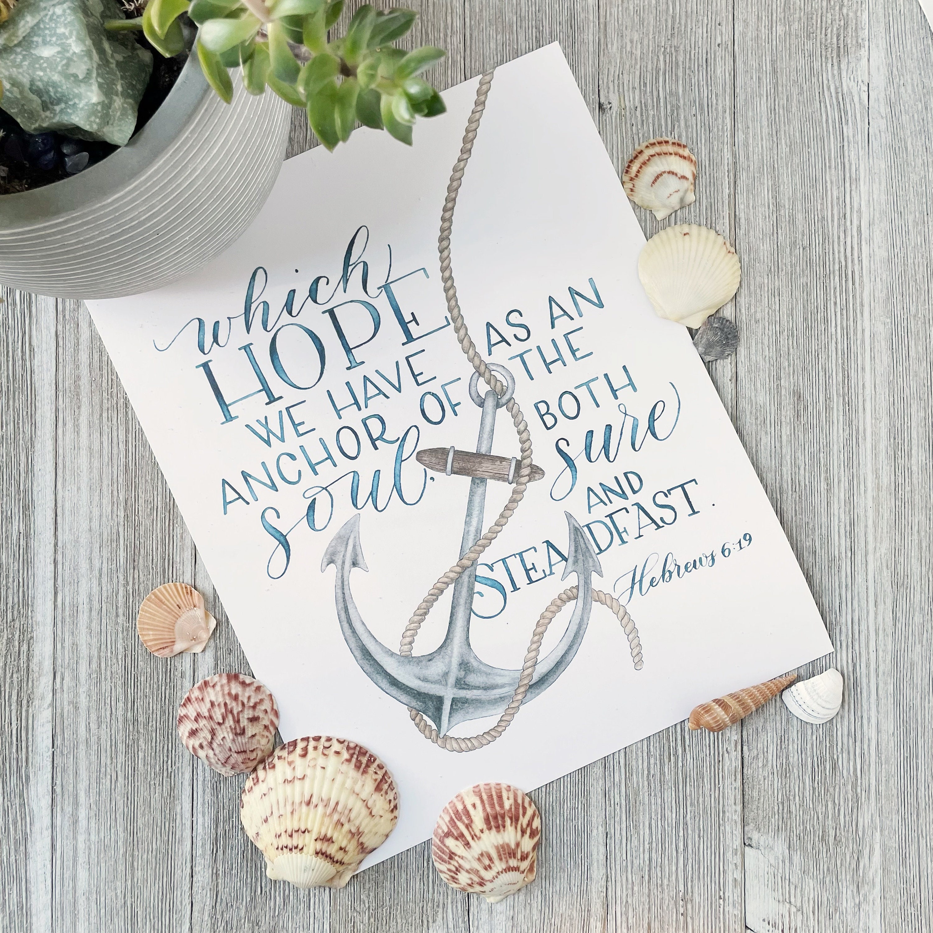 Hope Is The Anchor For Your Soul Hebrew 6:17-20 Christian Tote Hope Is The Anchor For Your Soul Hebrew 6:17-20 Christian Tote