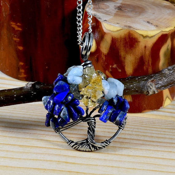 Ciondolo Albero Della Vita E Tripla Luna - Negozio Esoterico Ed Olistico - Di Lux Nova - Foto 12