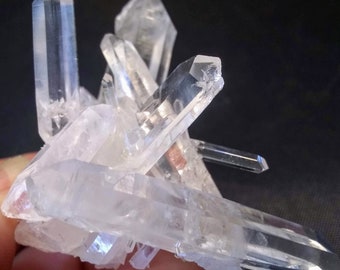 Rare Optical Lemurian Quartz Crystal | Colombian Collector Specimen
