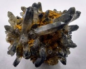 Smoky Quartz Points Cluster Specimen Crystal Sacred Healing from Malawi