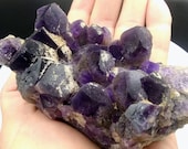 Natural Dark Purple Amethyst Quartz Cluster Mapatiyza Zambia - Zambian Amethyst Cluster